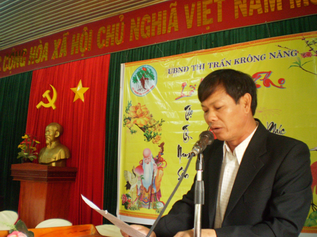 Thị trấn Krông Năng tổ chức Lễ mừng thọ đầu xuân 2014